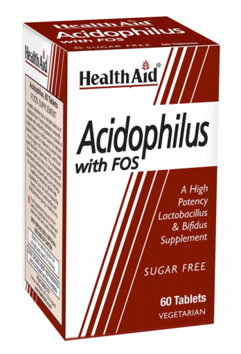 Acidophilus con FOS 60 Comprimidos