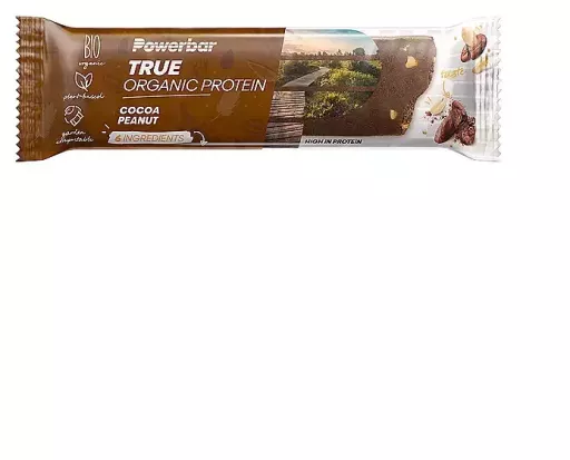 True Organic Protein Barrita Cacahuete Cacao 45 gr